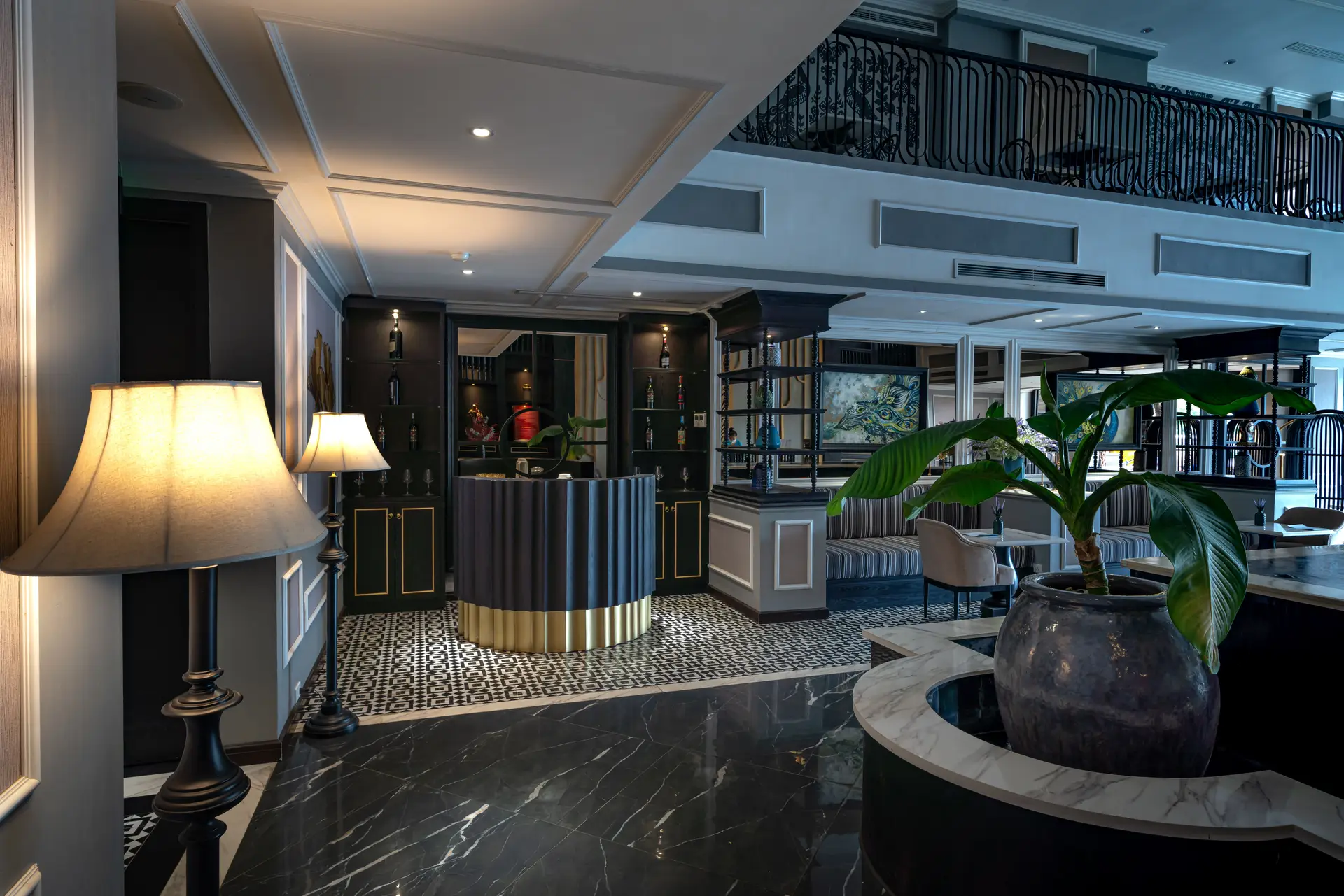 Velsoravianluxestay elegant reception area