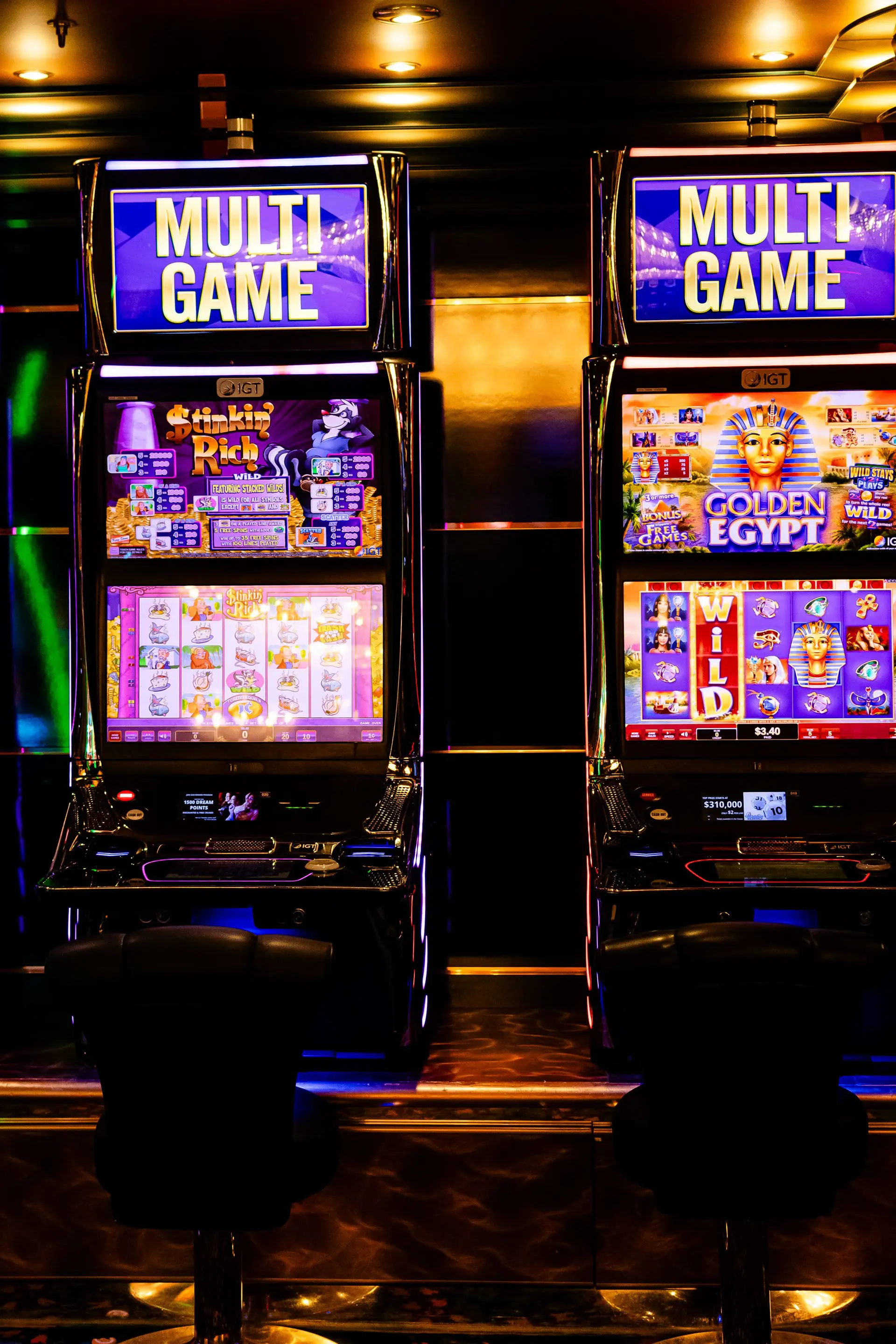 Premium Slot Machine Area